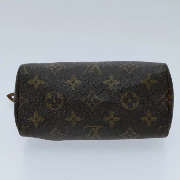 LOUIS VUITTON Monogram Mini Speedy Hand Bag - Picture 4 of 14